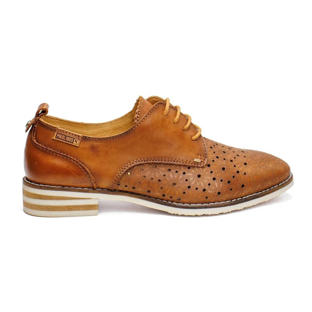 NEW PIKOLINOS women's royal shoes in brandy